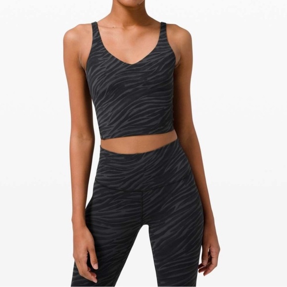 lululemon athletica Black Zebra Print align tank - Picture 4 of 4
